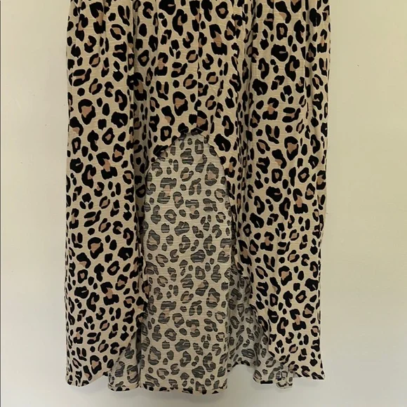 Cato Animal Print Blouse in Black and Tan - Picture 5 of 8